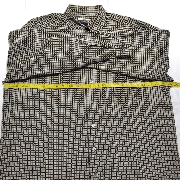 Vintage Casa Moda Checkered Regular Fit Dress Shirts - Picture 4 of 8